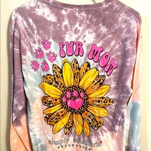 Simply Southern Long Sleeve Tees in Purple and Pink